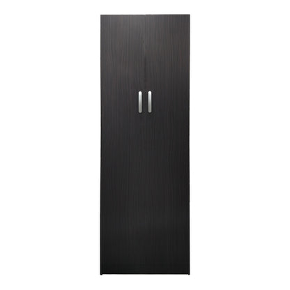Ντουλάπα δίφυλλη Athos pakoworld σε wenge απόχρωση 60x42x180εκ