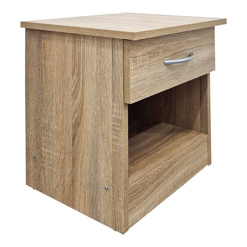 Κομοδίνο Bedy pakoworld sonoma 40x34x42εκ