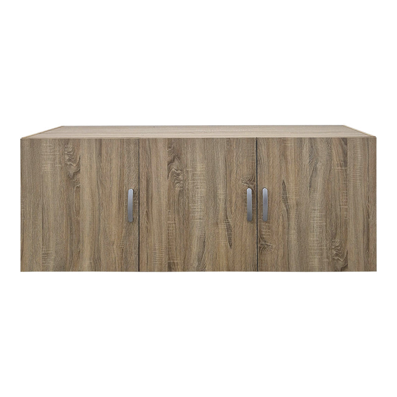 Πατάρι ντουλάπας τρίφυλλο Alvia pakoworld sonoma 150x51x60εκ