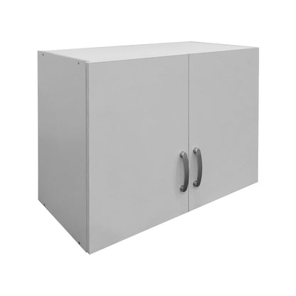 Ντουλάπα τετράφυλλη με πατάρι Athos Ι pakoworld λευκή 160x42x240εκ