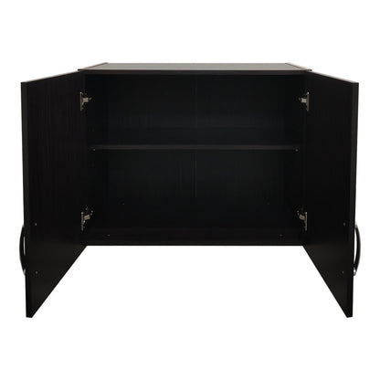 Ντουλάπα τετράφυλλη με πατάρι Athos pakoworld wenge 160x42x240εκ