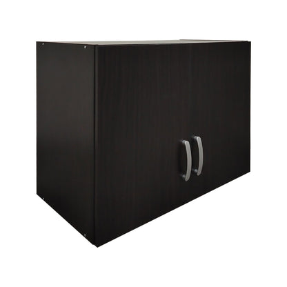 Ντουλάπα εξάφυλλη με πατάρι Athos I pakoworld wenge 240x42x240εκ