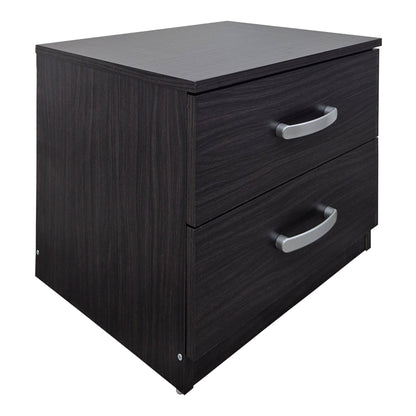 Σετ Κρεβατοκάμαρας Athos Wenge με Κρεβάτι 140x200εκ Σετ 4τεμ