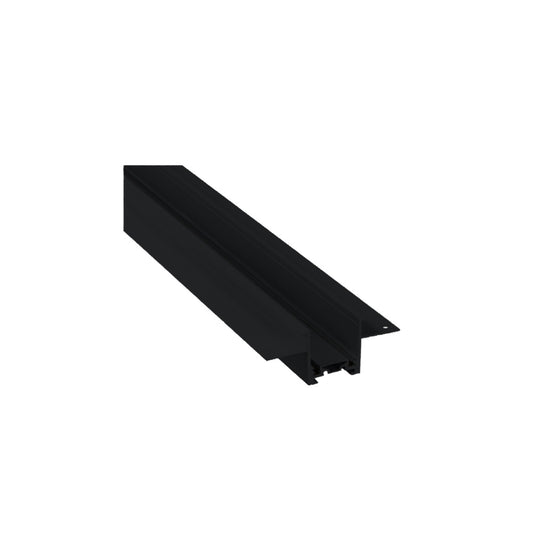 Inlight Ultra-Thin μαγνητική ράγα χωνευτή σε μαύρη απόχρωση D:2m (TRU0012-Black)