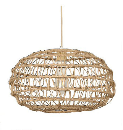 InLight Κρεμαστό Φωτιστικό από σχοινί 1xE27 D:45cm (4041-B)