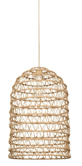 InLight Κρεμαστό Φωτιστικό από σχοινί 1xE27 D:35cm (4048-B)