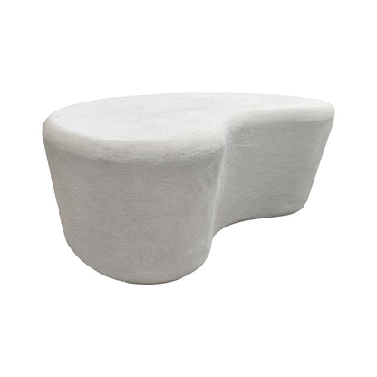 Τραπέζι σαλονιού Fedris pakoworld mdf λευκό 80x70x34εκ