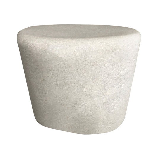 Βοηθητικό τραπέζι Fedris pakoworld mdf λευκό Φ56x45εκ