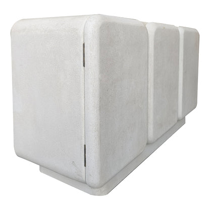 Μπουφές Kooldio pakoworld mdf λευκό 120x37.5x69εκ