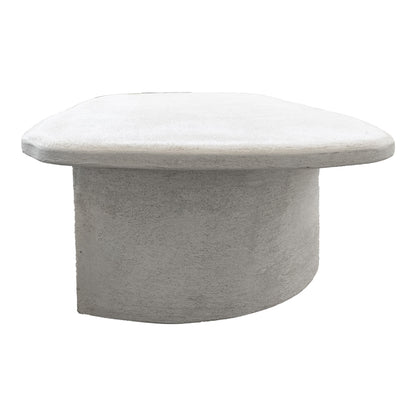 Τραπέζι σαλονιού Verven pakoworld mdf λευκό 120x60x32εκ