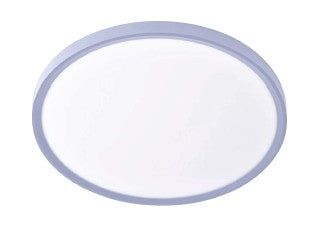 Inlight Πλαφονιέρα οροφής LED 60W 3CCT (by switch on base) σε ασημί απόχρωση D:75x2,5cm (42036-AA-Silver)