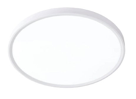 Inlight Πλαφονιέρα οροφής LED 60W 3CCT (by switch on base) σε λευκή απόχρωση D:75x2,5cm (42036-AA-White)