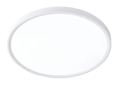 Inlight Πλαφονιέρα οροφής LED 60W 3CCT (by switch on base) σε λευκή απόχρωση D:75x2,5cm (42036-AA-White)