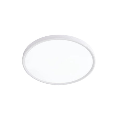 Inlight Πλαφονιέρα οροφής LED 40W 3CCT (by switch on base) σε λευκή απόχρωση D:50x2,5cm (42036-B-White)