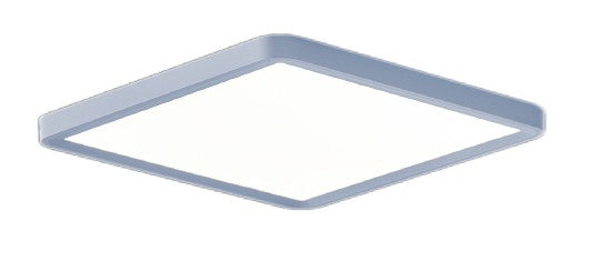 InLight Πλαφονιέρα οροφής LED 40W 3CCT (by switch on base) από ασημί μέταλλο D:50cm (42045-Silver)