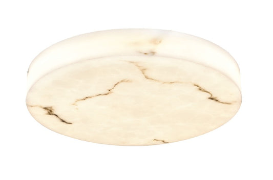 InLight Φωτιστικό οροφής, LED 64W Alabaster &amp; ritine, 7040 lm, 3CCT (by switch on base) D:80x6cm (42053-A)
