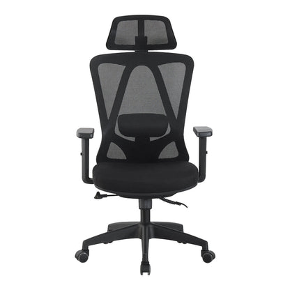 Καρέκλα γραφείου διευθυντή Magida pakoworld mesh μαύρο 58.5x66x115-125εκ