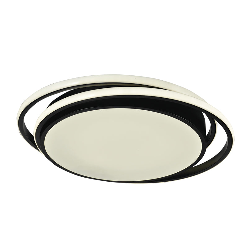 InLight Φωτιστικό Οροφής LED Μαύρο 30W – Πλαφονιέρα 4CCT (42172-Μαύρο)
