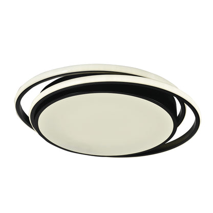 InLight Φωτιστικό Οροφής LED Μαύρο 30W – Πλαφονιέρα 4CCT (42172-Μαύρο)