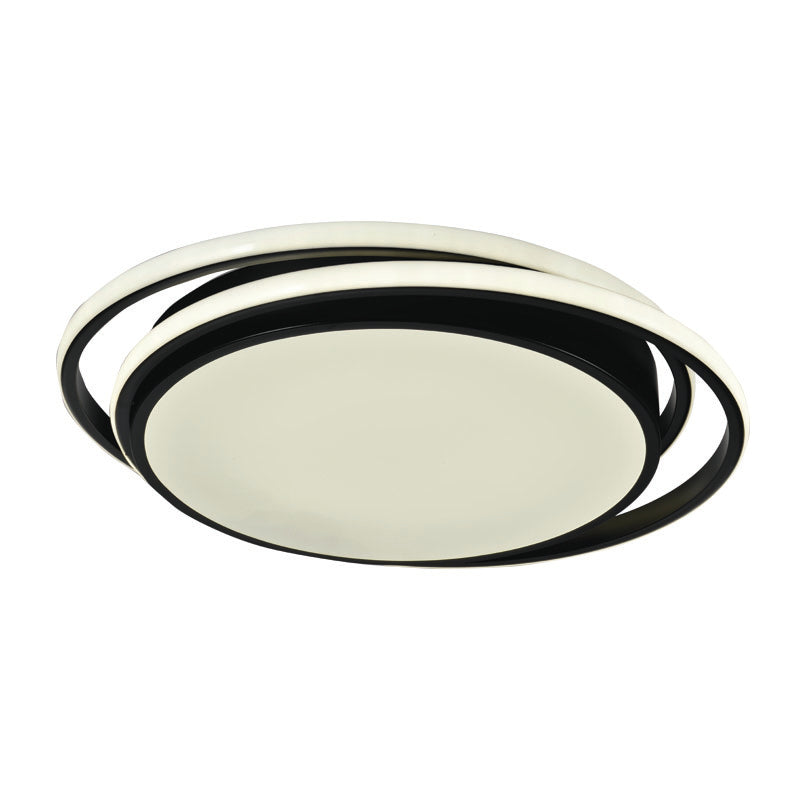 InLight Φωτιστικό Οροφής LED Μαύρο 30W – Πλαφονιέρα 4CCT (42172-Μαύρο)