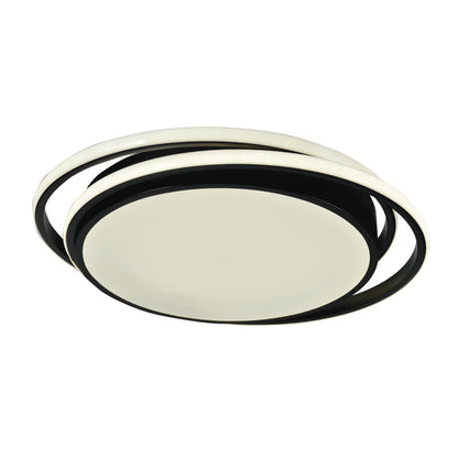 InLight Φωτιστικό Οροφής LED Μαύρο 30W – Πλαφονιέρα 4CCT (42172-Μαύρο)