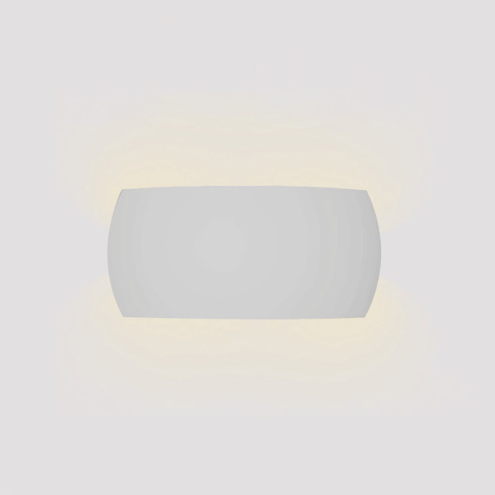 Inlight Επιτοίχιο Φωτιστικό Γύψινο Λευκό 1×E14 – Up/Down 31 cm (43050-White)