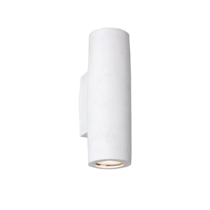 InLight Επιτοίχιο φωτιστικό λευκό από γύψο 2XGU10 D:25cm (43404)