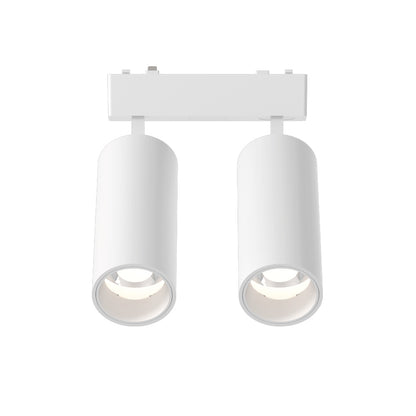 InLight Φωτιστικό LED 2x9W 3CCT για Ultra-Thin μαγνητική ράγα σε λευκή απόχρωση D:16cmX4,4cm (T05205-WH)