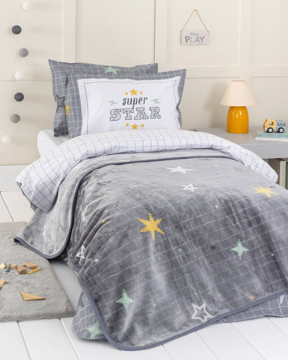 Κουβέρτα Βελουτέ Μονή 160×220 – Starlight 37399 | NIMA HOME