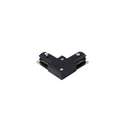 InLight Σύνδεσμος L  Μαύρος Μονοφασικής Ράγας (TC1-029-BL)