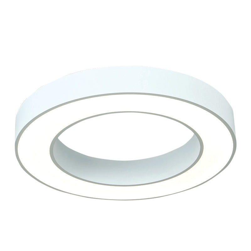 InLight Κρεμαστό φωτιστικό LED 50W 4000K σε λευκή απόχρωση D:80cm (6171-80-WH)