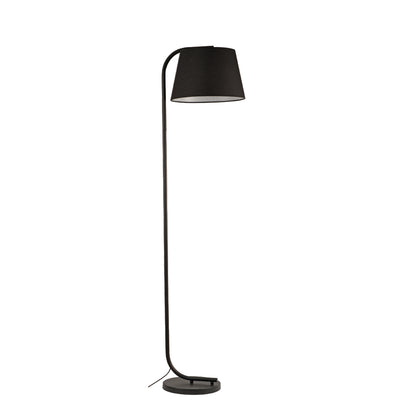 Inlight Επιδαπέδιο φωτιστικό από μαύρο μέταλλο 1XE27  (45027-Black)