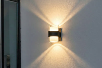 it-Lighting Athabasca LED 8W CCT Outdoor Wall Lamp Anthracite D:12cm (80203240)