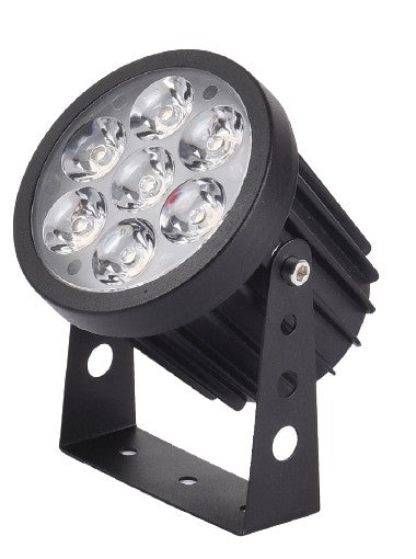 it-Lighting Crest range LED 12W RGB CCT Outdoor Wall Lamp Black D:8.5 x 12cm (80700515)