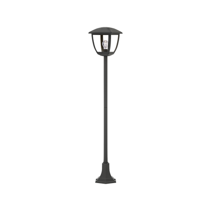 it-Lighting Avalanche 1xE27 Outdoor Pole Light Black D:120cmx18.5cm (80500114)