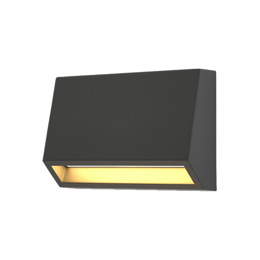 it-Lighting Blue LED 3W 3CCT Outdoor Wall Lamp Anthracite D:10cmx7cm (80202140)
