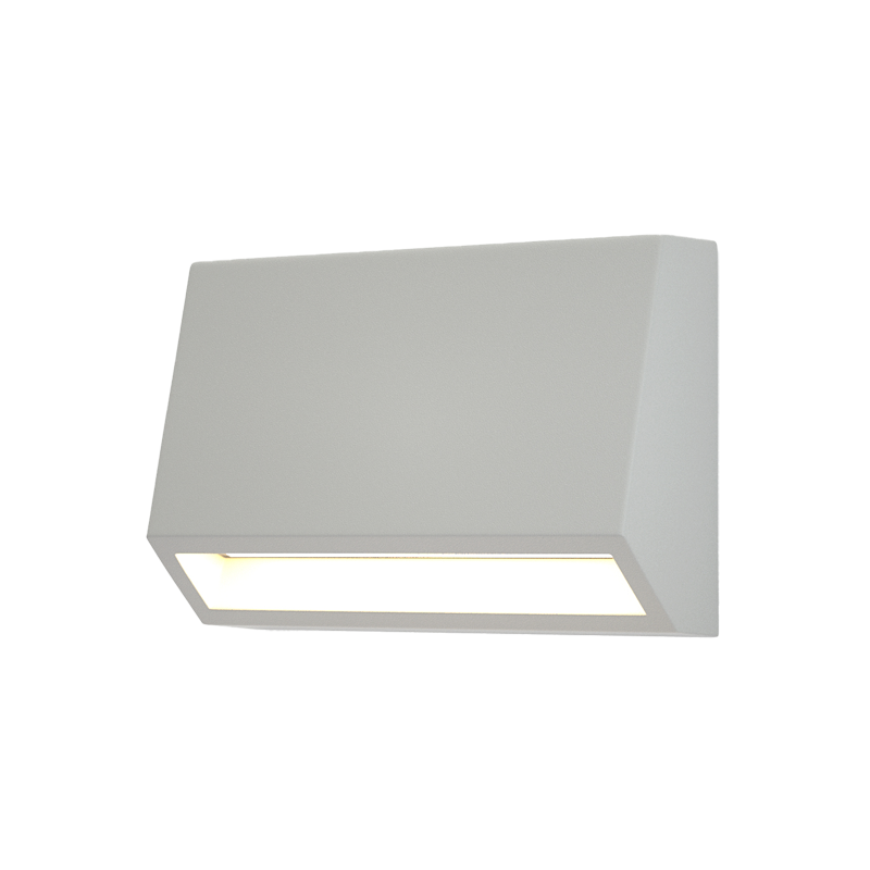 it-Lighting Blue LED 3W 3CCT Outdoor Wall Lamp Grey D:10cmx7cm (80202130)