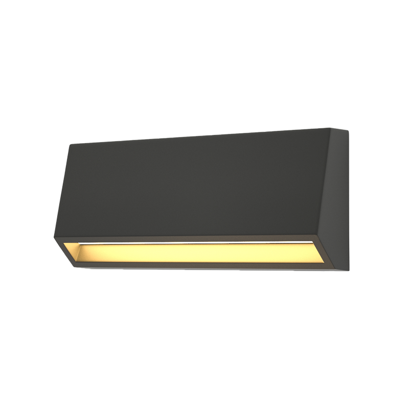 it-Lighting Blue LED 3W 3CCT Outdoor Wall Lamp Anthracite D:16cmx7cm (80202240)