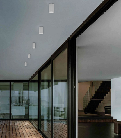 it-Lighting Chelan 1xGU10 Outdoor Ceiling Down Light Grey D:10.3cmx6cm (80300134)