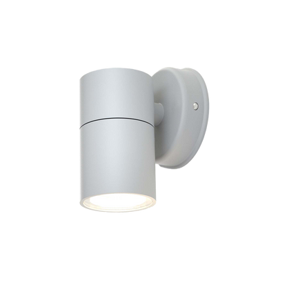 it-Lighting Eklutna 1xGU10 Outdoor Wall Lamp Grey D:11.3cmx11.3cm (80200534)