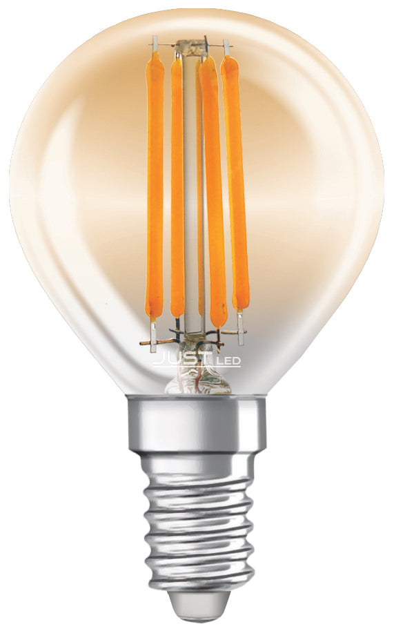 JUST LED JUSTLed-LED Filament Ε14 C35 6W 3000K Θερμό Amber Dimmable (B144506301)