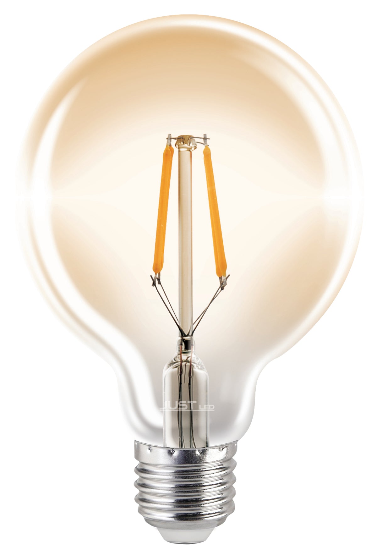 JUST LED JUSTLed-LED Filament Ε27 G95 10W 3000K Θερμό Amber Dimmable  (B279510301)