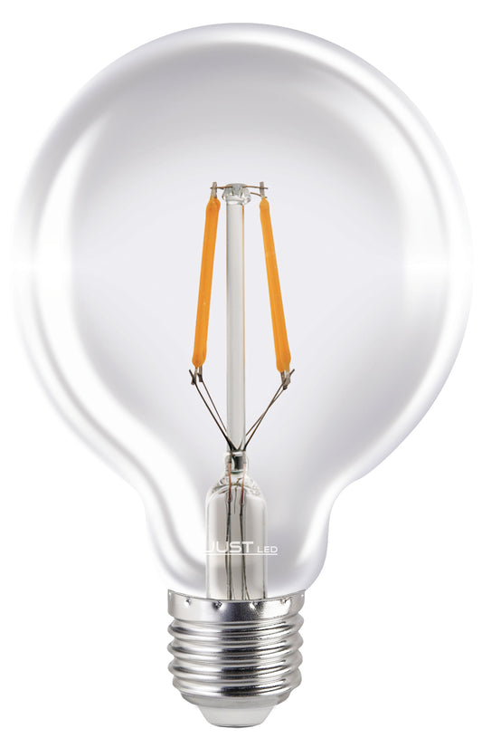 JUST LED JUSTLed-LED Filament Ε27 G125 12W 3000K Dimmable Θερμό (B271212301)