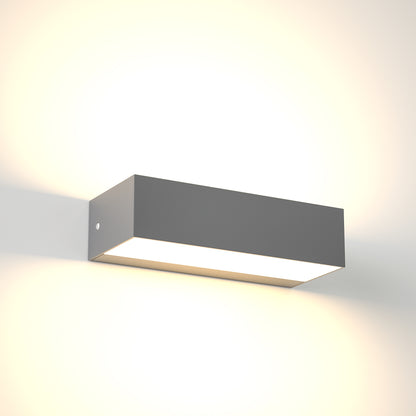 it-Lighting Martin LED 9W 3CCT Outdoor Up-Down Wall Lamp Grey D:17cmx4.6cm (80200830)