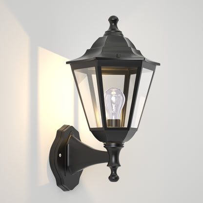 it-Lighting Redfish 1xE27 Outdoor Wall Lamp Black D:36cmx23.5cm (80202614)