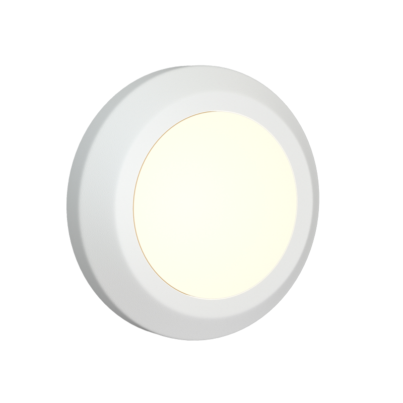 it-Lighting Jocassee LED 3.5W 3CCT Outdoor Wall Lamp White D:15cmx2.7cm (80201420)