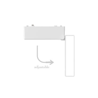InLight Φωτιστικό LED 5W 3CCT για Ultra-Thin μαγνητική ράγα σε λευκή απόχρωση (by tuya and zigbee) D:12,8cmX8cm (T04905-WH)