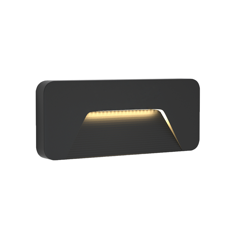it-Lighting Kentucky LED 3W 3CCT Outdoor Wall Lamp Anthracite D:22cmx8cm (80202040)