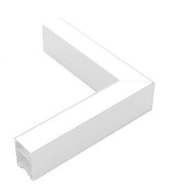 Inlight Γωνιακός σύνδεσμος LED 10W 3CCT σε λευκή απόχρωση D:16,5cmX16,5cm (L006-WH)