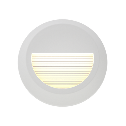it-Lighting Maroon LED 2W 3CCT Outdoor Wall Lamp White D:15cmx2.7cm (80201620)